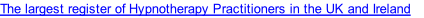 The largest register of Hypnotherapy Practitioners in the UK and Ireland